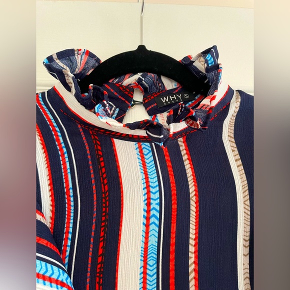 WHY Ruffled Blouse - Picture 3 of 7